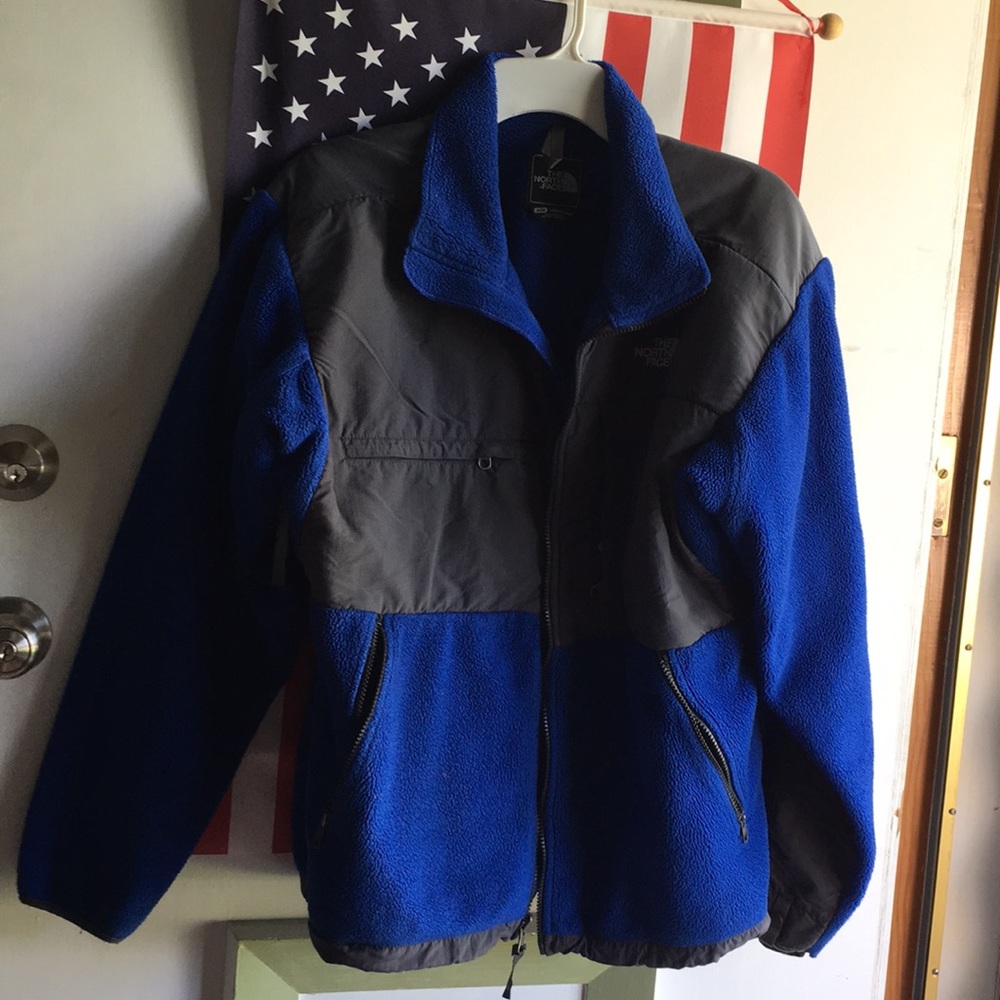 Men's Blue Adult M North Face Jacket